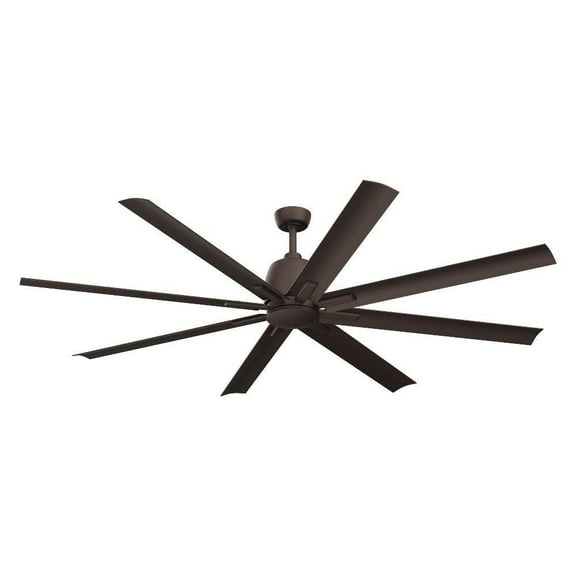 8 Blade Ceiling Fan in Modern Style-16.4 inches Tall and 75 inches Wide-Satin Natural Bronze Finish-Satin Natural Bronze Blade Color Bailey Street