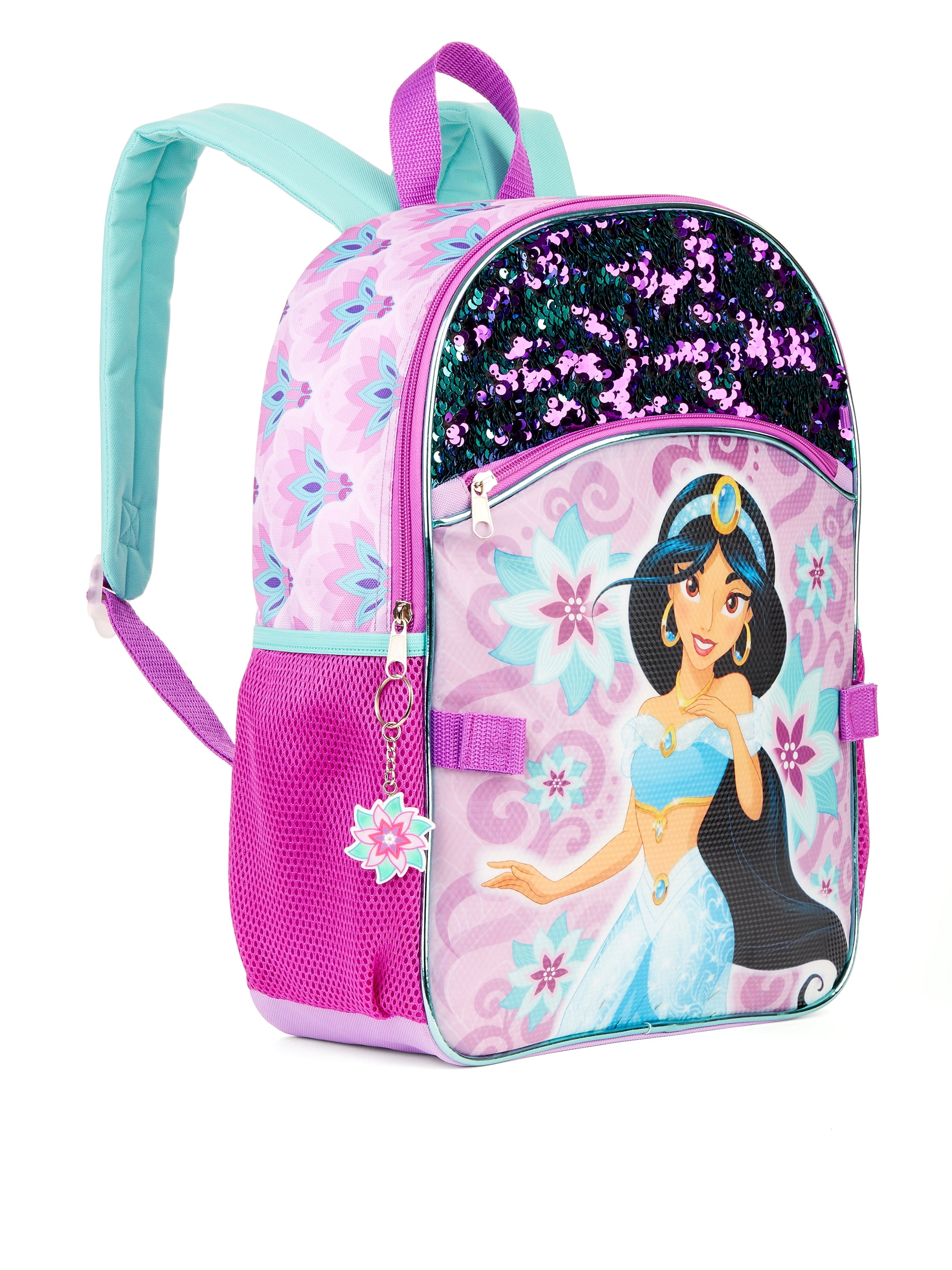 Disney Princess 5-Piece Backpack Set Featuring Princess Jasmine