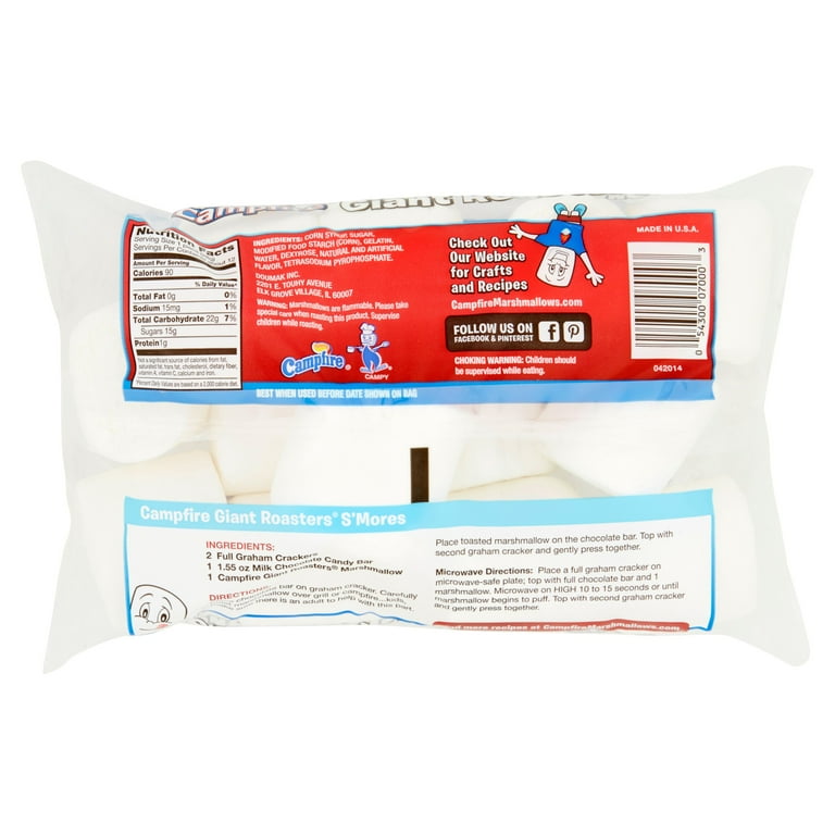 Campfire Marshmallows Nutrition Facts