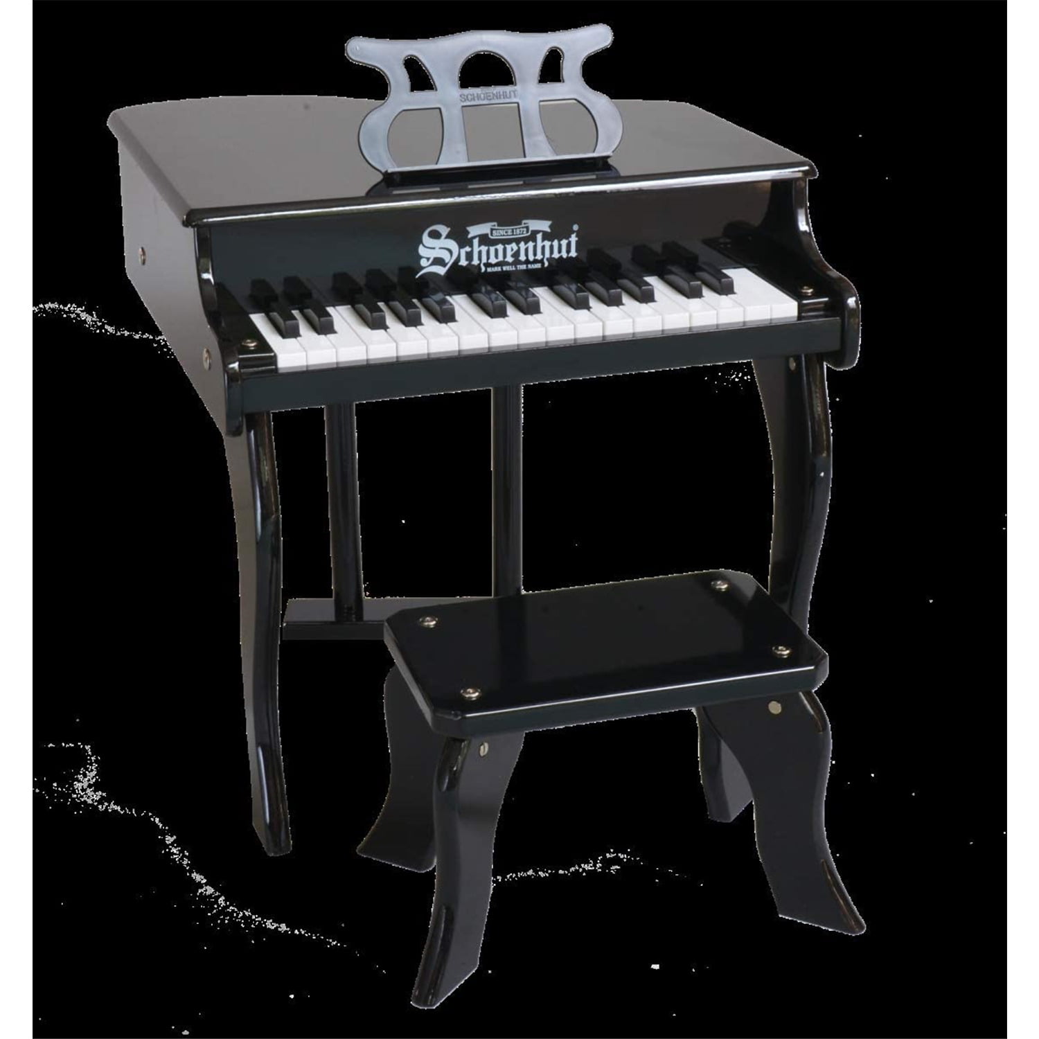 Jaymar Schoenhut Schoenhut Jaymar 30 Key Fancy Baby Grand Piano Black