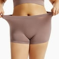 thumbnail image 6 of Womens Boyshorts Underwear Seamless Full Coverage Soft Stretch Boxer Shorts For Women, Quick-Dry Travel Panties for Backpacking Trips, Eco-Friendly Recycled Fabric Panties, 6 of 9
