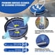 thumbnail image 3 of Limpiador de superficies con hidrolavadora MEKOH de 20'', 4500 PSI, accesorio con ruedas para entrada de vehículos, aceras, bordillos, terrazas y patios, conexión rápida de 3/8'', 3 of 5