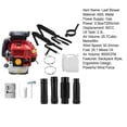 thumbnail image 6 of Floseru Professional Gas Powered Backpack Leaf Blower – 2-Stroke High-Performance 80CC / 900 CFM Blower System with Comfort Design for Complete Property Maintenance, 6 of 9