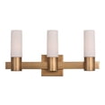 thumbnail image 1 of Maxim 22413SWNAB Contessa 3-Light Bathroom Vanity, Natural Aged Brass, 1 of 1