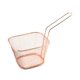 thumbnail image 2 of Fry Baskets Stainless Steel Chips Presentation Basket Strainer Taco with Handle, 2 of 11