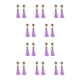 thumbnail image 1 of Pendientes largos de borla Minnieouse Retro barroco palacio oreja anillo mujer joyería geométrica accesorio decorativo orejas acogedoras gotas Violeta 10Conjunto, 1 of 6