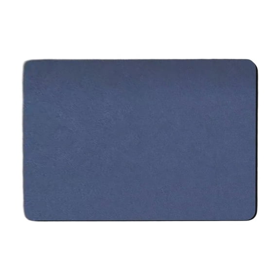 openpig Bath Mat Rugs 24x16 - Diatomaceous Earth Bath Mat Quick Dry Absorbing Bathroom Rugs Rubber Non Slip Thin Bathroom Mat Fit Under Door, Navy