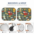 thumbnail image 6 of Balery Cute Animal Forest Sun Shield 2 Pack For Car Front Windows Foldable Sun Visor Protector Blocks Max Uv Rays And Keeps Your Vehicle Cool For Most Sedans Suv Truck, 6 of 7