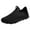 Black, variant on Sngxgn Men Sport Running Shoes Mesh Breathable Fashion Sneakers(White,45)