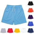 thumbnail image 2 of PUMISAS Sports Swim Trunks For Men Elastic Waist Beach Shorts Breathable Drawstring Pants Training Solid Color Shorts With Pockets, 2 of 6