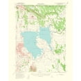 thumbnail image 2 of USGS 15x18 Gold Ornate Wood Framed with Double Matting Museum Art Print Titled - Clear Lake California Quad - USGS 1964, 2 of 4
