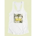 thumbnail image 3 of Butterfly Branch I Racerback Tank Women -Victoria Borges Designs, Female XX-Large, 3 of 4