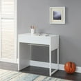 thumbnail image 1 of Mainstays Wood and Metal Desk, White, 1 of 7