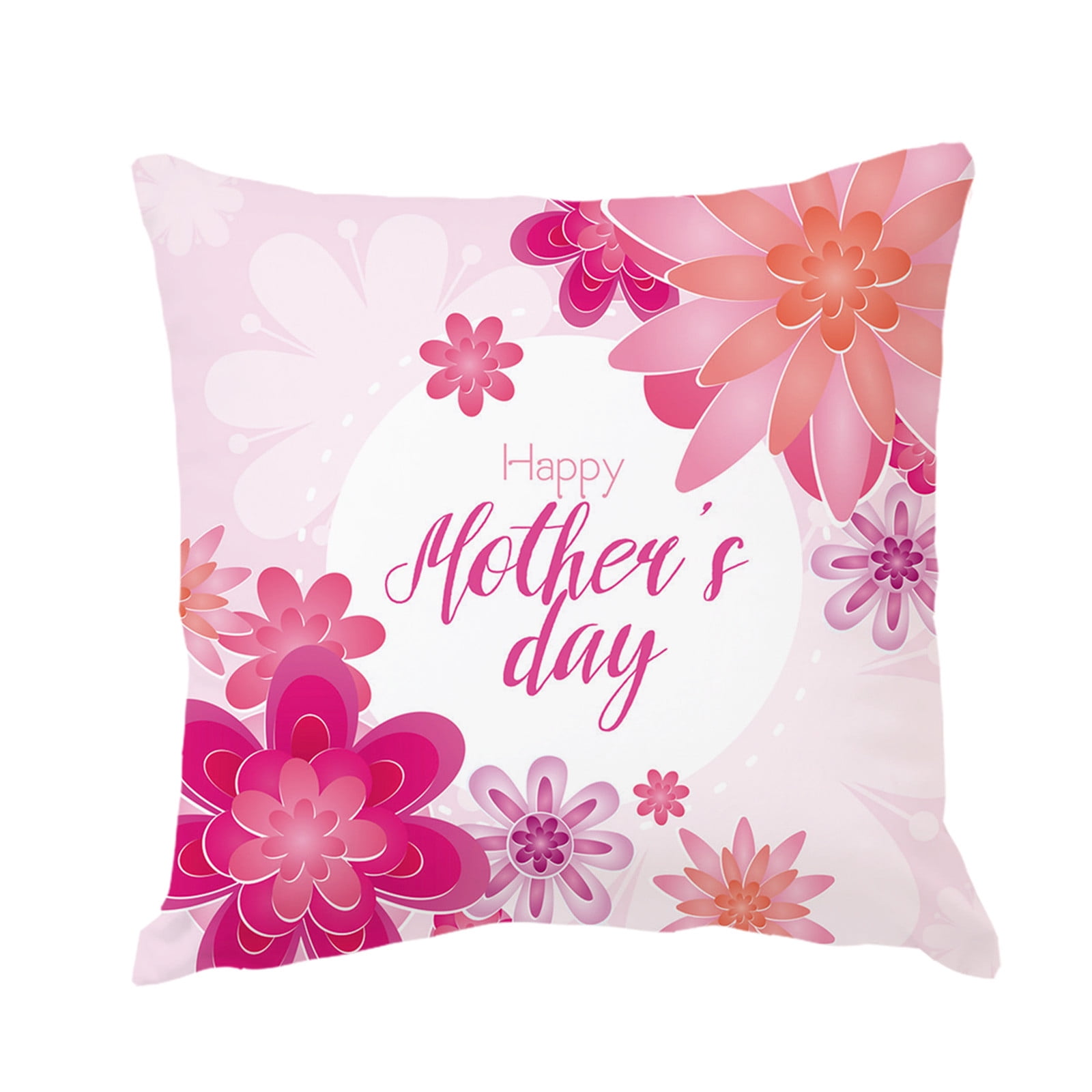 NEGJ Mother's Day Pillow Case Throw Cushion Cover Home Decorative