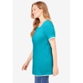 thumbnail image 3 of Woman Within Plus Size Layered-Look Tee, 3 of 6
