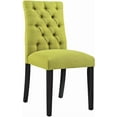 thumbnail image 2 of Modway Duchess 21.5" Modern Style Fabric Dining Chair in Wheatgrass (Set of 2), 2 of 5