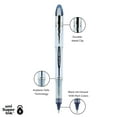 thumbnail image 3 of uniball Vision Elite BLX Rollerball Pens, Bold Point (0.8mm), Blue-Black Ink, 12 Count, 3 of 6