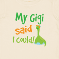 thumbnail image 4 of Inktastic My Gigi Said I Could Grandson Dinosaur Boys Baby T-Shirt, 4 of 5