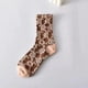 thumbnail image 5 of Xiao Hua 5 pares de calcetines florales para mujer, calcetines de algodón con rayas nórdicas y flores, calcetines retro bonitos y dulces con flores para niñas 5-c, 5 of 5