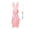 flocked bunny easter decorations#03White（1PC）, variant on Large Flocked Easter Bunny Kit 3-Pack, Solid Color Rabbit Figurines as Spring Table Centerpieces for Home, Office, and Indoor Party Decor