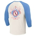 thumbnail image 3 of Men's Darius Rucker Collection by Fanatics Light Blue/White St. Louis Cardinals Cooperstown Collection Raglan 3/4-Sleeve, 3 of 3