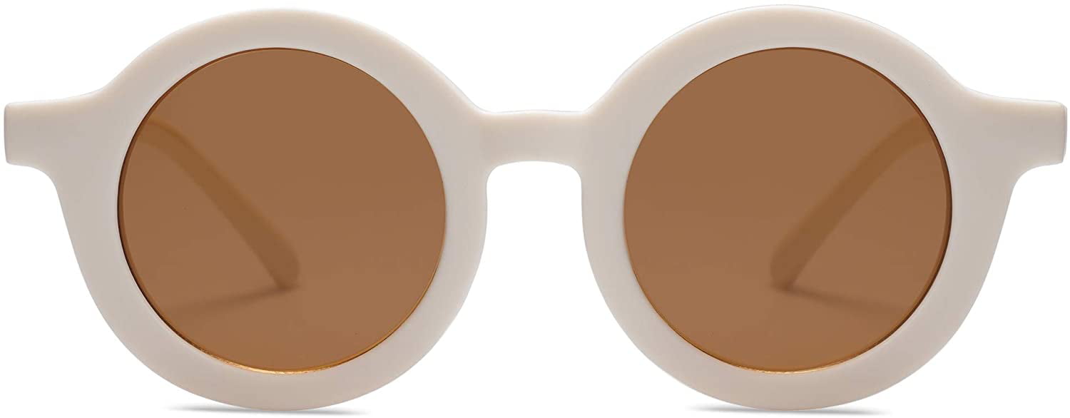SOJOS Cute Round Polarized Sunglasses for Kids Girls Boys UV400 Protection De Sol Gafas Beach Holiday 