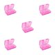 thumbnail image 1 of Ounissouiy Organizador de pastillas Mini Almacenamiento transparente Planificador semanal Cuidado de la salud Tableta Contenedor Dispensador a prueba de Rosado 5piezas Ounissouiy CBP192870, 1 of 6