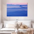 thumbnail image 2 of Elephant Stock Mountain Cloudscape Wall Art - Horizontal Canvas Wall Art - Living Room Wall Decor - Nature Canvas - Blue And Pink Decor - 48" x 32", 2 of 8
