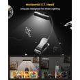 thumbnail image 4 of Book Light Glocusent, cabezal horizontal en T, recargable, color ámbar, 4 of 7