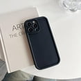 thumbnail image 2 of for iPhone 15 case, Raised Edge Design, Double Protection for The Camera, Non-Slip, Shockproof, Dirt-Resistant, a Variety of Colors for Boys, Girls Phone case Trend Single - Black, 2 of 7
