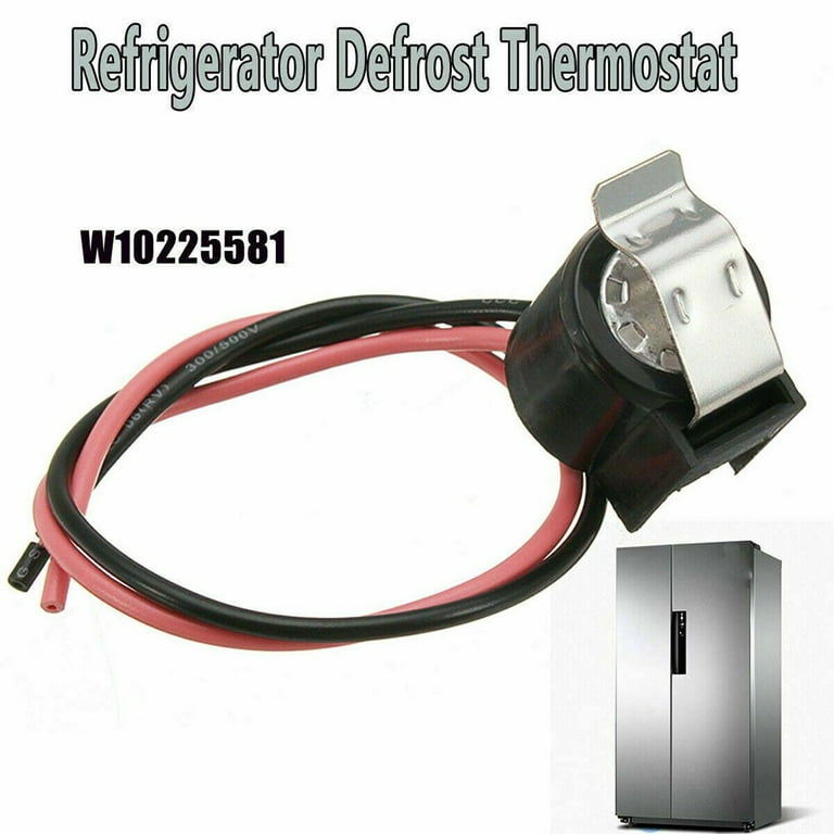 Whirlpool Wp10442411 Refrigerator Bi-Metal Defrost Thermostat