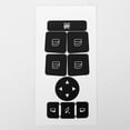 thumbnail image 4 of Dash Button for Mercedes Benz Stickers and Decals Repair Kit – Car Control Window AC Radio Number Interior fit for GLK350 C Class CLS C218 SLK W172 W204 W212 W218 W207 C250 C350 E-Class 2008-2014 e350, 4 of 6