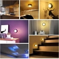 PYYAN-LED Puck Lights with Remote Control, 13 Color Changing Under ...
