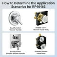 thumbnail image 2 of NATEFEMIN New Metal Plastic Shower Valve Cartridge for Delta Monitor 17 Series 2006-Present Faucets Easy Install Verified Part, 2 of 10