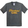 thumbnail image 3 of Inktastic Cleveland Girl Gold Youth T-Shirt, 3 of 5
