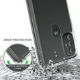 thumbnail image 6 of Dream Wireless  Fusion Candy TPU Case with Clear Acrylic Back for Moto G Power 2022, Black, 6 of 7