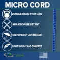 thumbnail image 3 of Paracord Planet Micro Paracord – Thin Braided Cord for Crafting, Fishing, and DIY Projects in 125 ft Spools – Rose Gold, 3 of 5