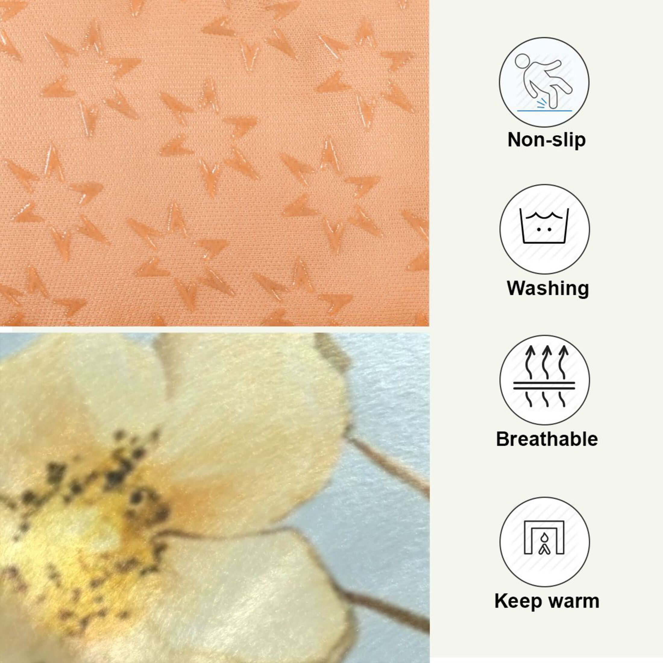 Qxltty Rose Sparrow Drawing Ped Pad Wear-resistant and Hard to Bite Through Sleeping Pad for Small Medium Large Dogs Winter Pet Bed 36×24in