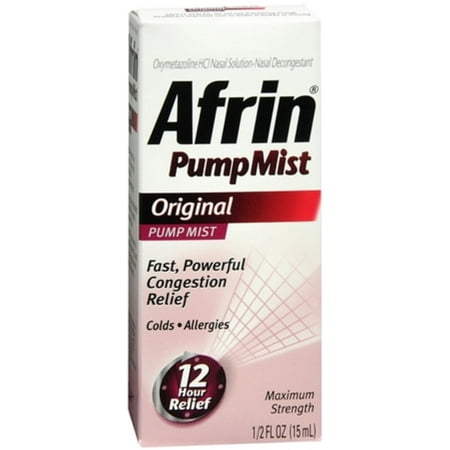 3 Pack - Afrin Pump Mist Original 15 mL
