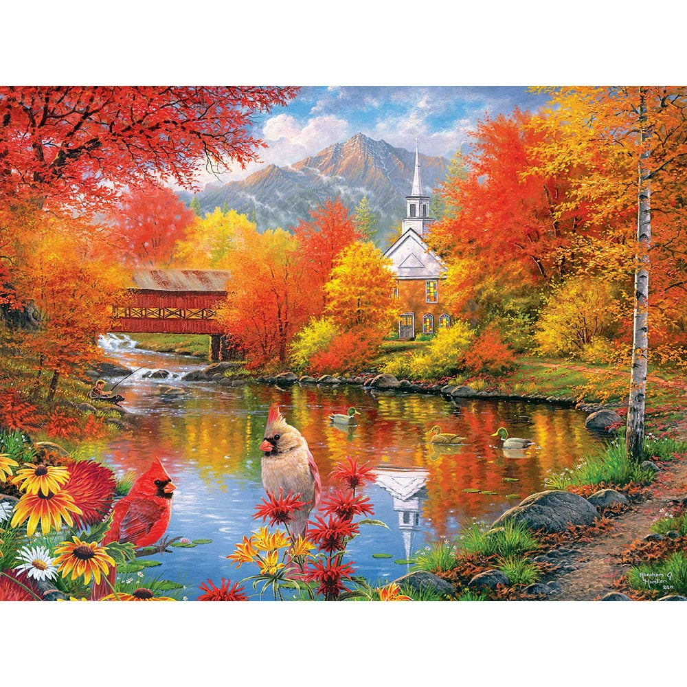 LaFayette Puzzle Factory™ Autumn Tranquility Jigsaw Puzzle - Walmart ...