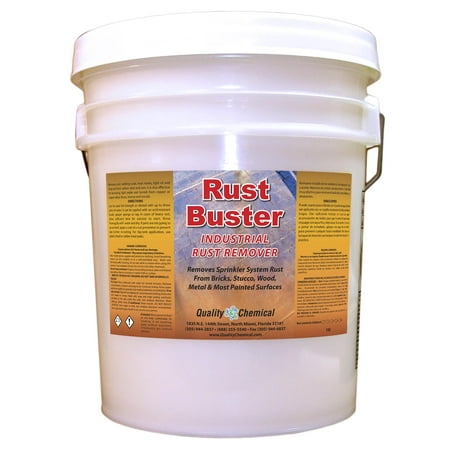 Rust Buster Commercial Heavy-Duty Rust Stain Remover - 5 gallon