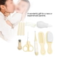 thumbnail image 2 of Baby Manicure Kit, Nail Clipper Scissors Hair Brush Comb Baby Nail Care Set Baby Grooming Kit Daily Baby Manicure Care Kit Baby Nail Care Set, Baby Nail Kit, For Infant For Newborn, 2 of 8