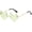 Green, variant on Devil Heart Sunglasses Rimless rave Trendy Halloween party Funny Woman/Men Glasses