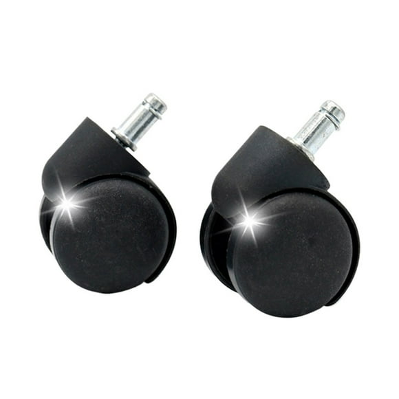 1/2/4/5 Pcs Roue de Chaise Roulettes de Meuble 11mm Vis Pivotante Roulettes de Remplacement Outil de Chariot pour Chaises de Bureau/ordinateur, Fiable