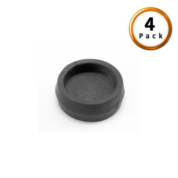 Rubber Caster Cups for Adjustable Bases and Bed Frames, 4Pack