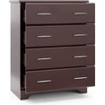 thumbnail image 5 of Storkcraft Brookside Nursery Dresser Organizer (Pebble Gray) with Changing Table Topper, Chest of 2 Drawers for Bedroom, Universal Design, 5 of 7