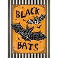 thumbnail image 2 of Marrott, Stephanie 12x14 White Modern Wood Framed Museum Art Print Titled - Black Bats II, 2 of 4
