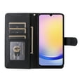thumbnail image 6 of JTCASES Compatible with Samsung Galaxy A25 5G 6.5 inch Case Wallet Flip Folio Case [Kickstand] with RFID Blocking Card Holders [Shockproof] Wrist Strap Cover for Men Women Girls, Black, 6 of 12