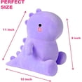 thumbnail image 2 of Dinosaur doll plush toy purple 30cm,Plush Purses, 2 of 7