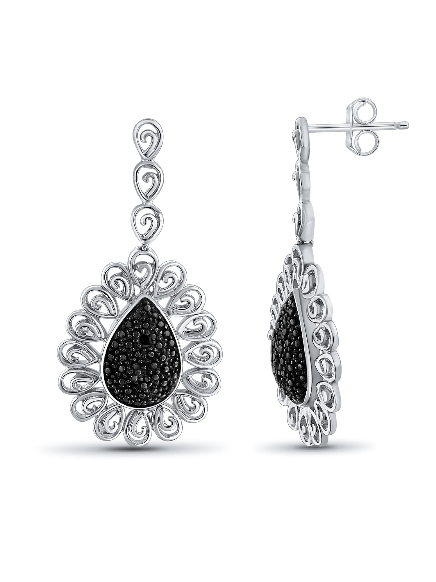 black earrings walmart